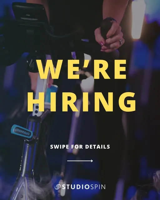 Studio Spin team hiring post