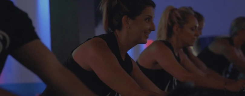 A Studio Spin RIDE class.