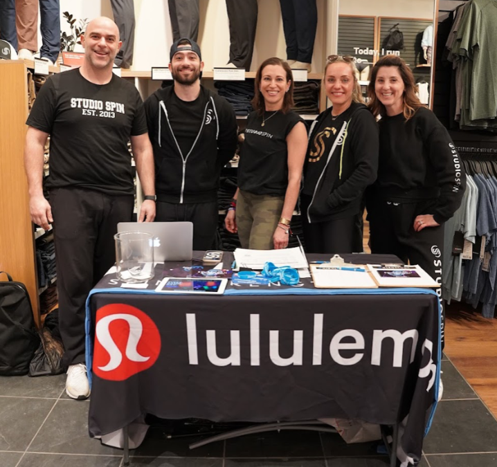 Studio Spin x Lululemon Northbrook Court